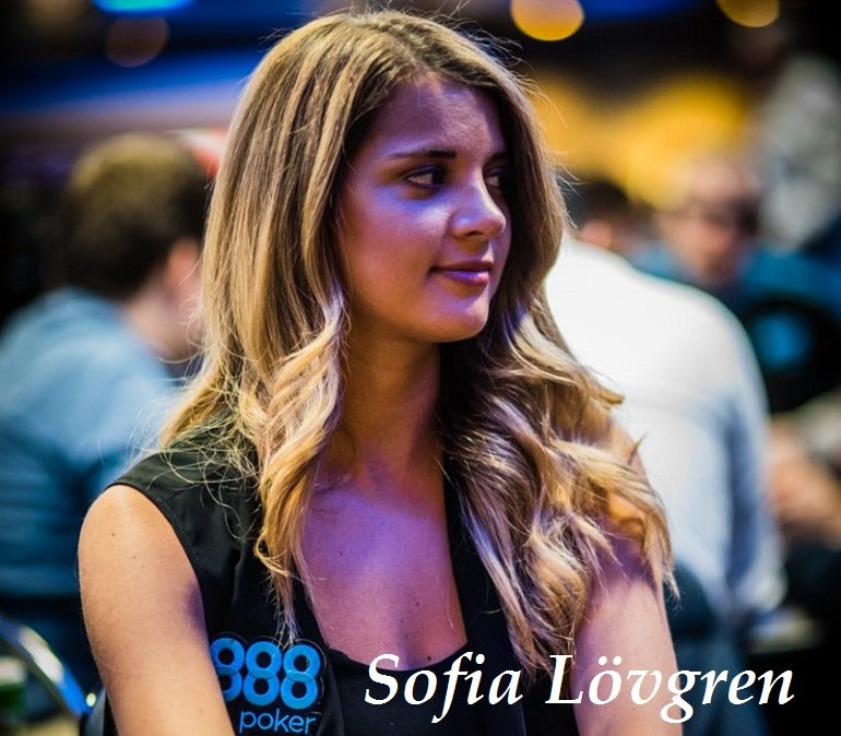 888Poker Ambassador Sofia Lövgren